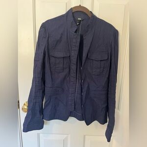 Mossimo Supply Co. Dark Blue Utility Jacket